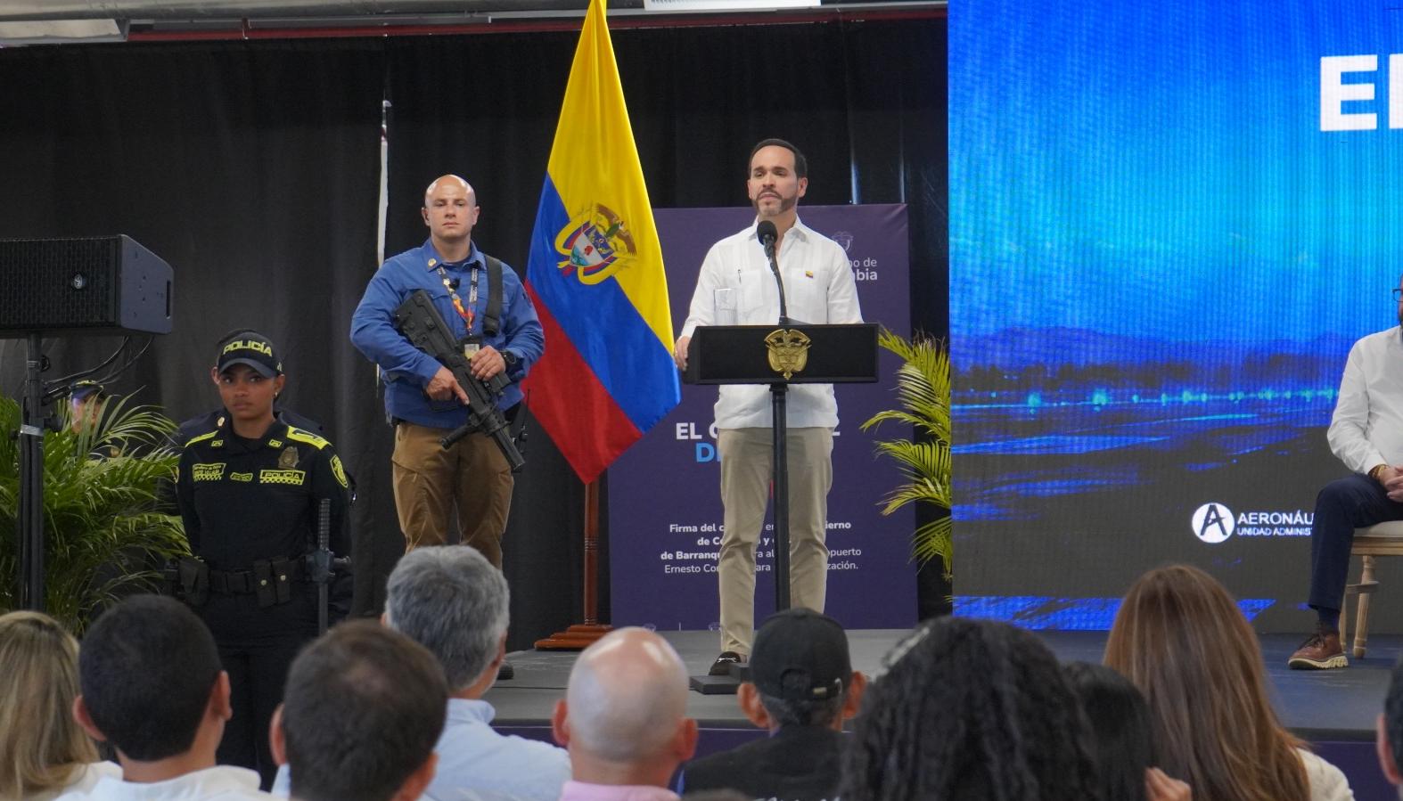 El Presidente Abelardo De La Espriella.