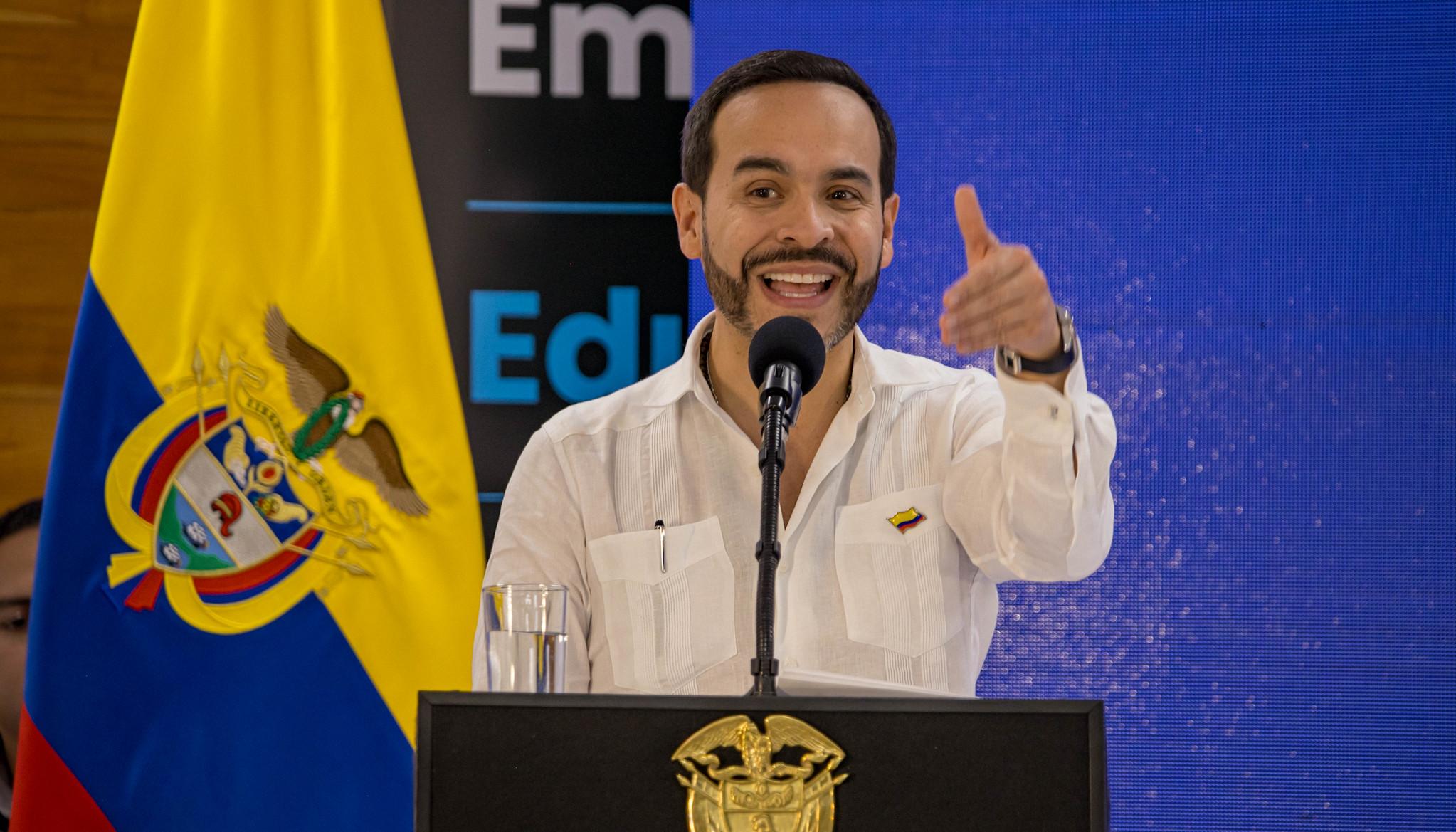 El Presidente Abelardo De La Espriella.