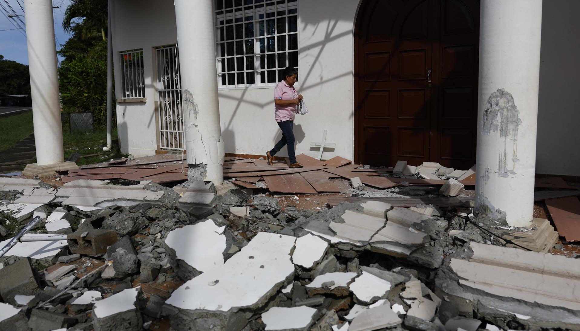 El terremoto en Panamá dejó daños en 2.164 infraestructuras