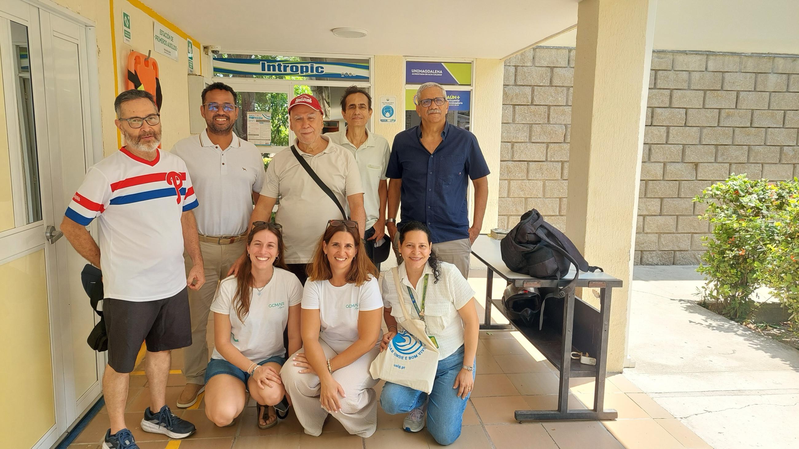 Equipo científico de Unisimón, la Universidad del Magdalena y la Universidad del Algarve.