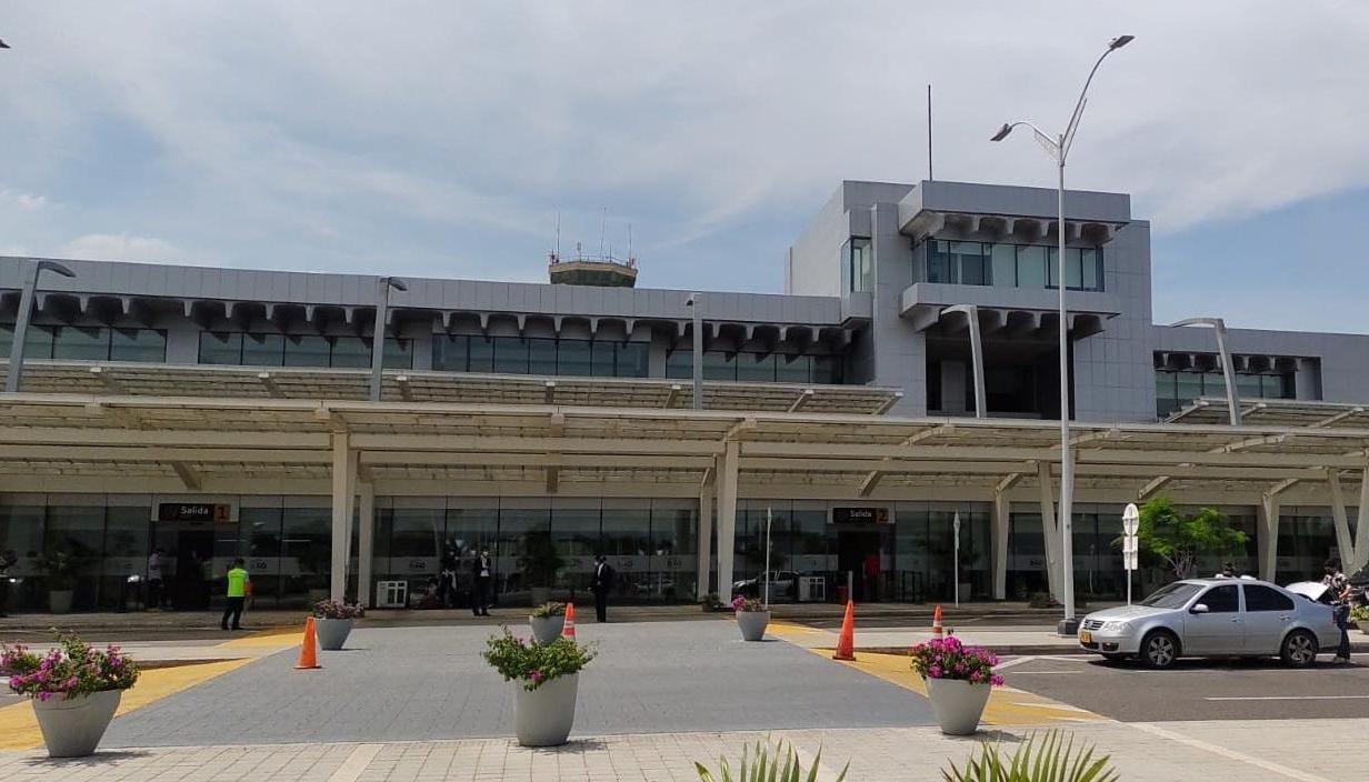 Aeropuerto Ernesto Cortissoz de Barranquilla.