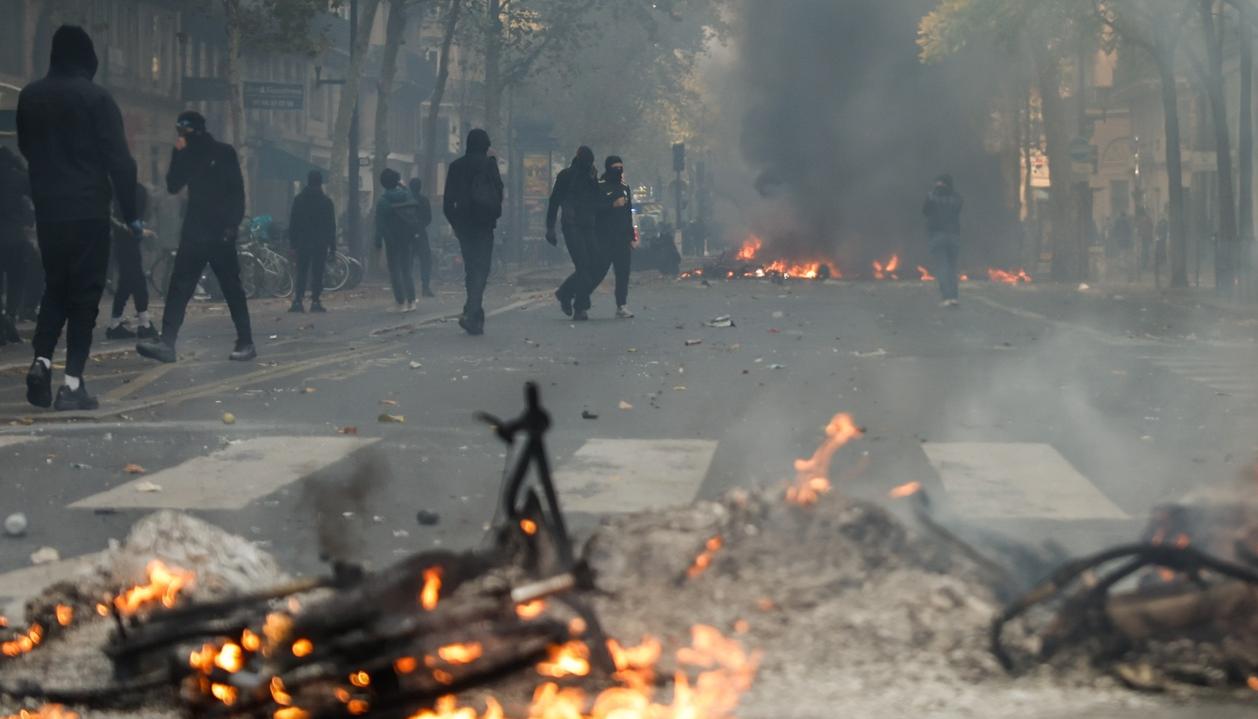 Protesta en París.