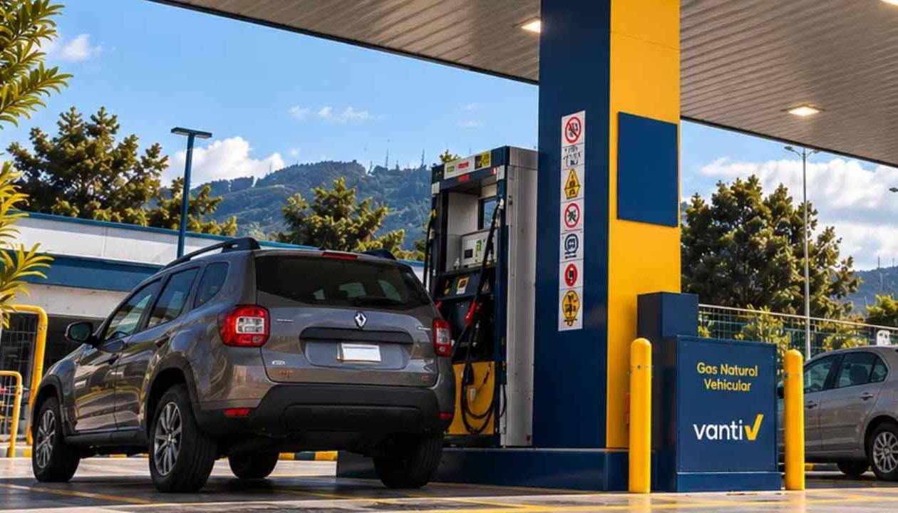 Gas Natural Vehicular.