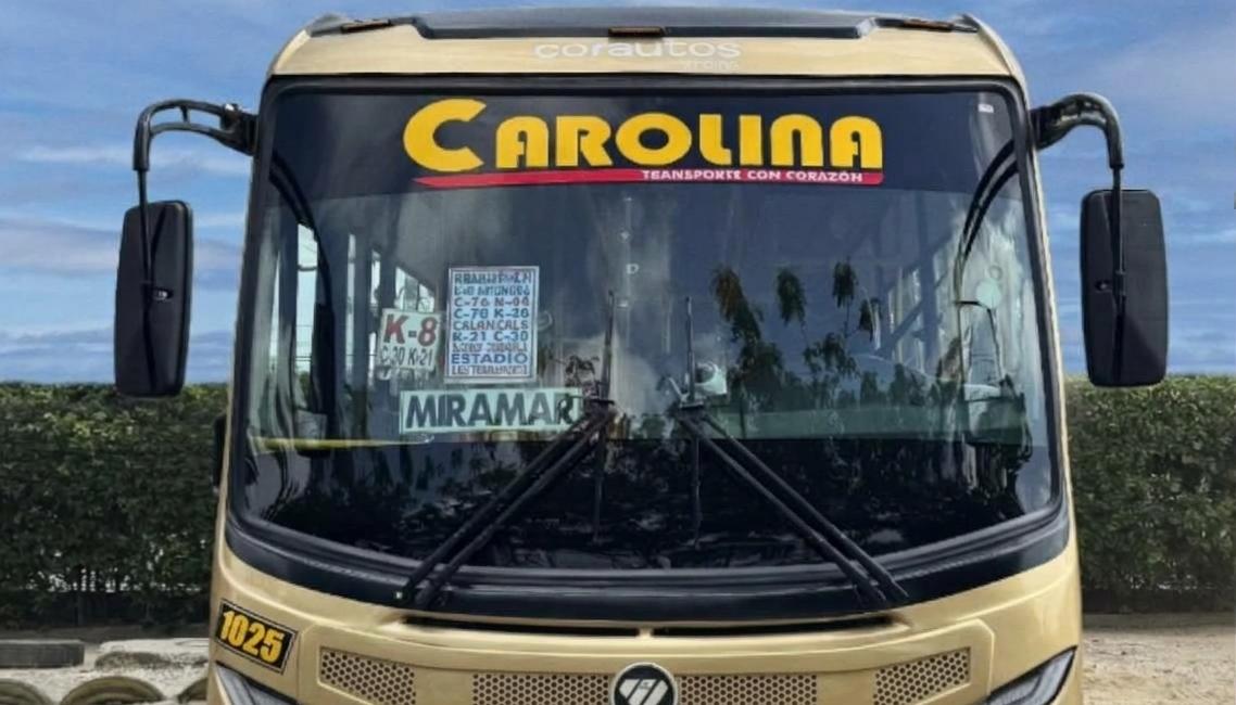 Bus de La Carolina.