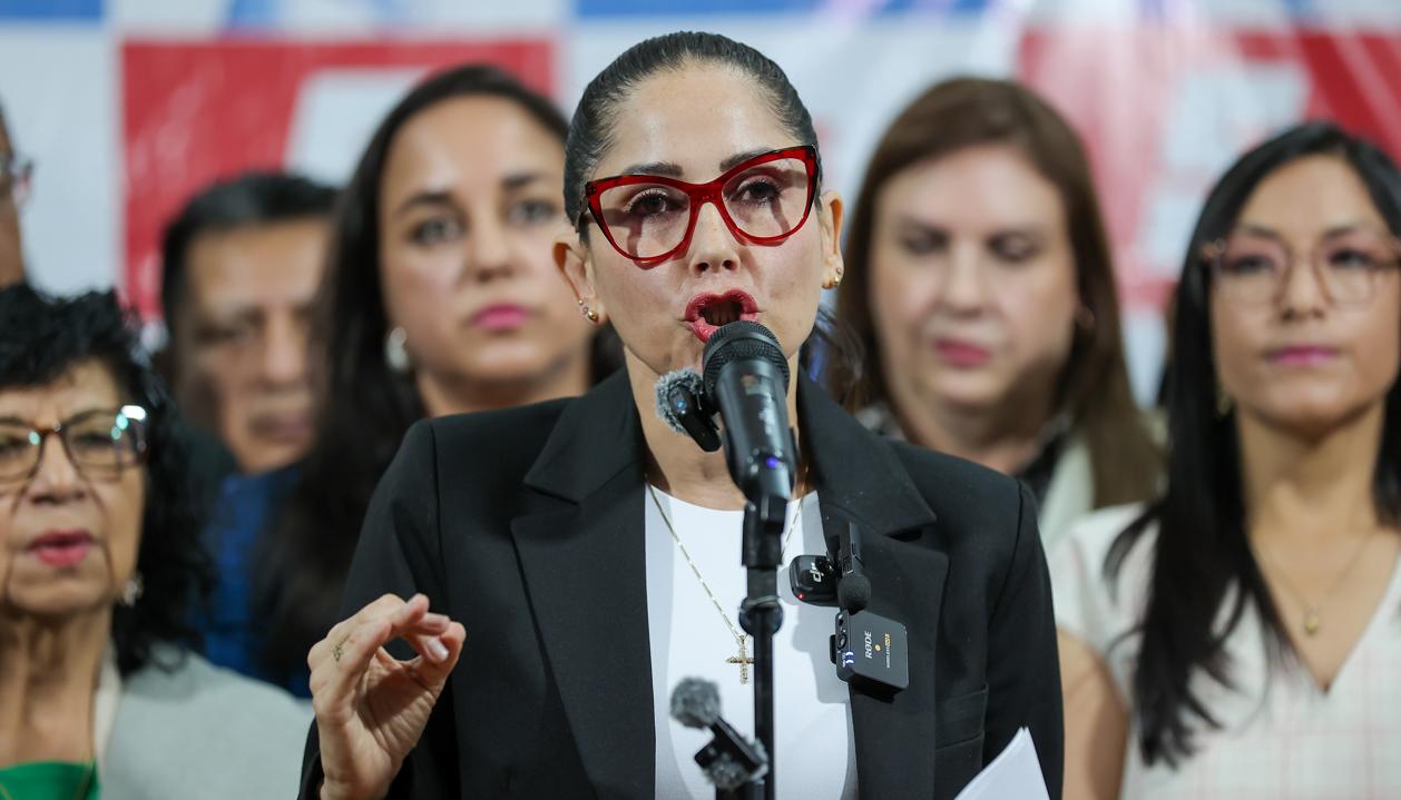 Luisa González, excandidata presidencial del correísmo en las dos últimas elecciones celebradas en Ecuador.