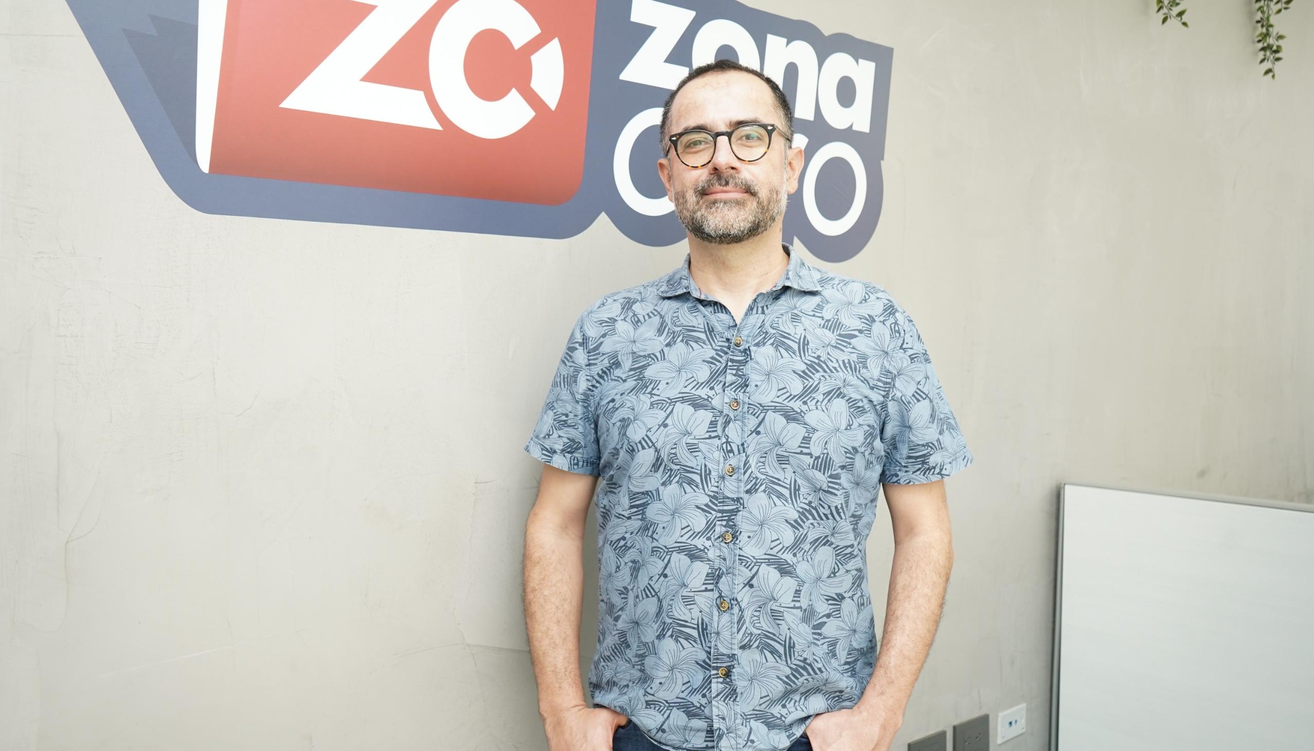 Harold Ospino, director de la Fundación Cine a la Calle.