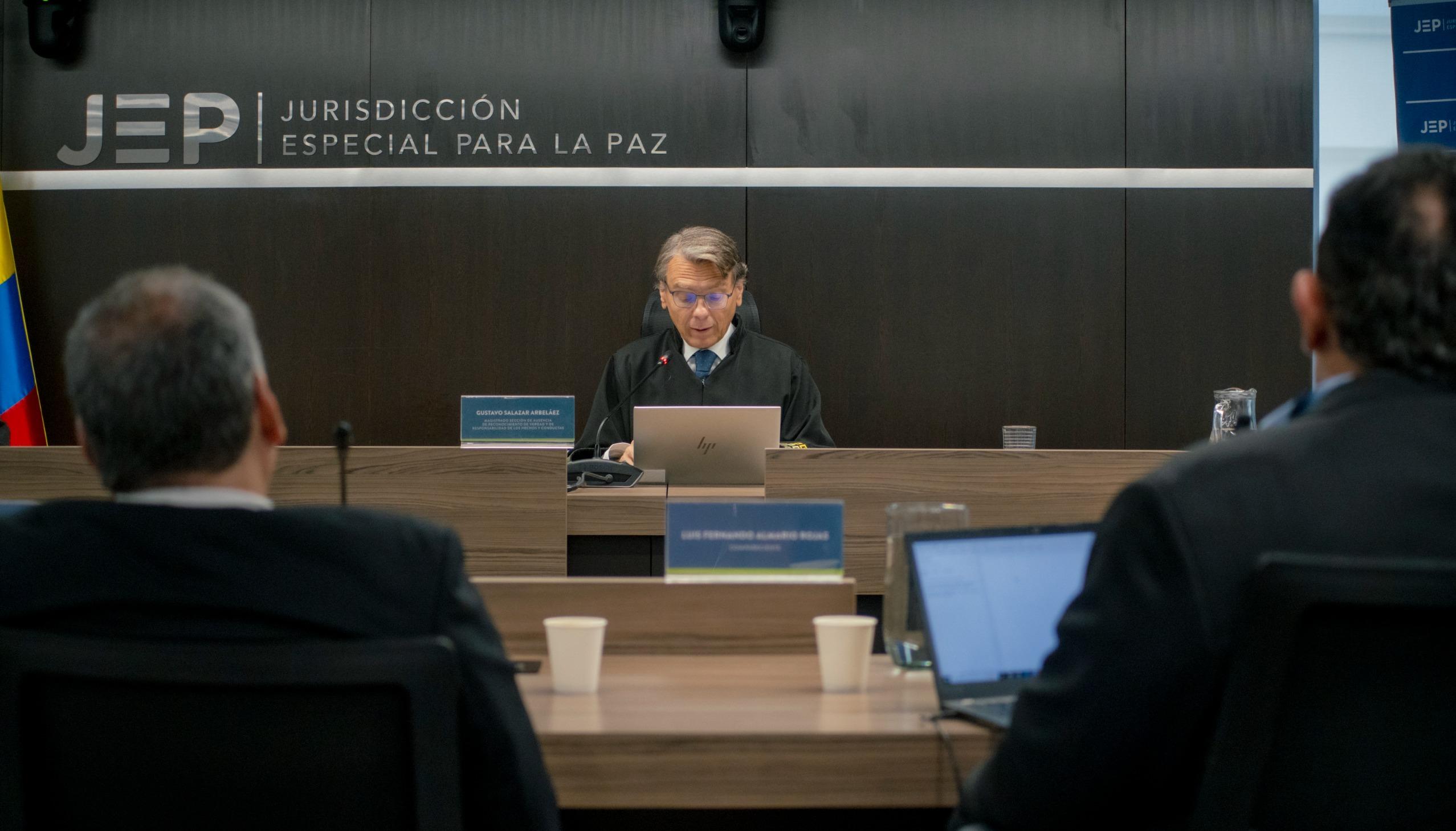 Imagen de referencia de la JEP.