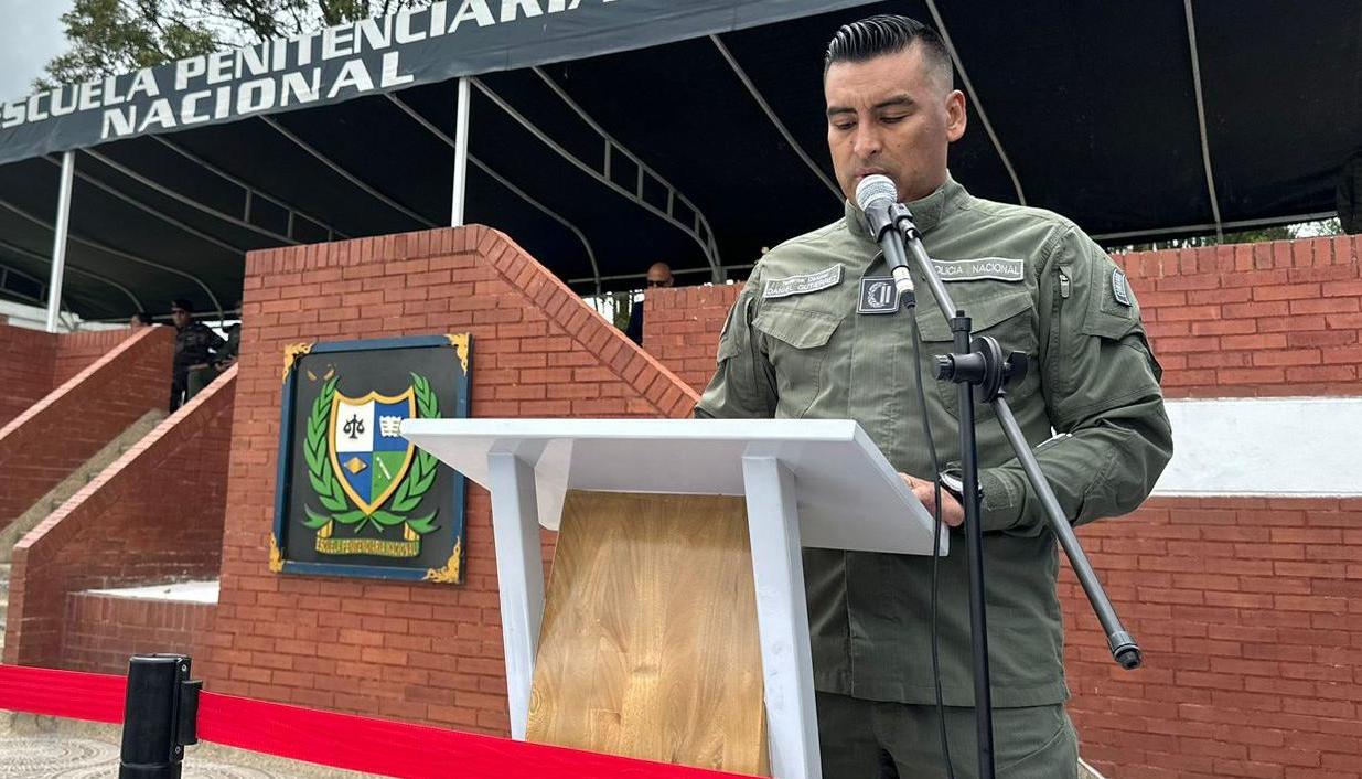 El director del Inpec, coronel Daniel Gutiérrez.