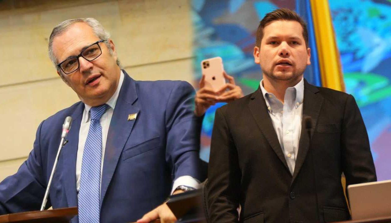 Iván Name y Andrés Calle.