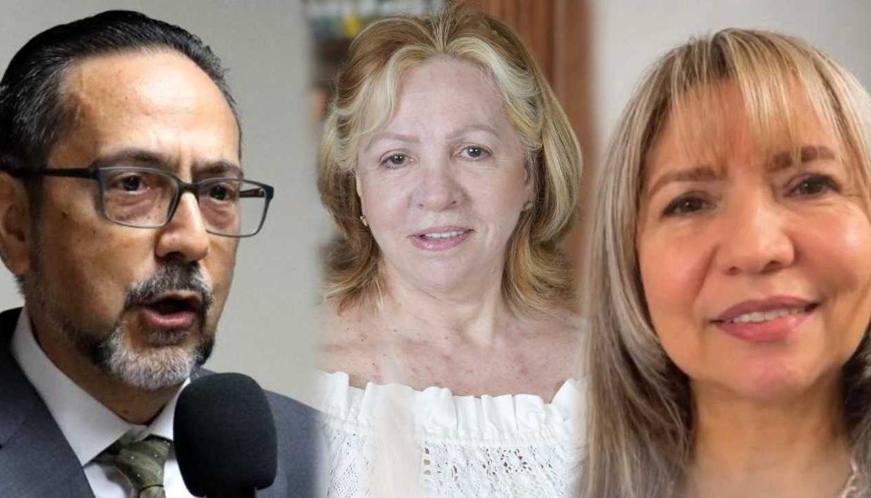 Jorge Senior, Silvia Gette y Ana Bernarda Sajer.