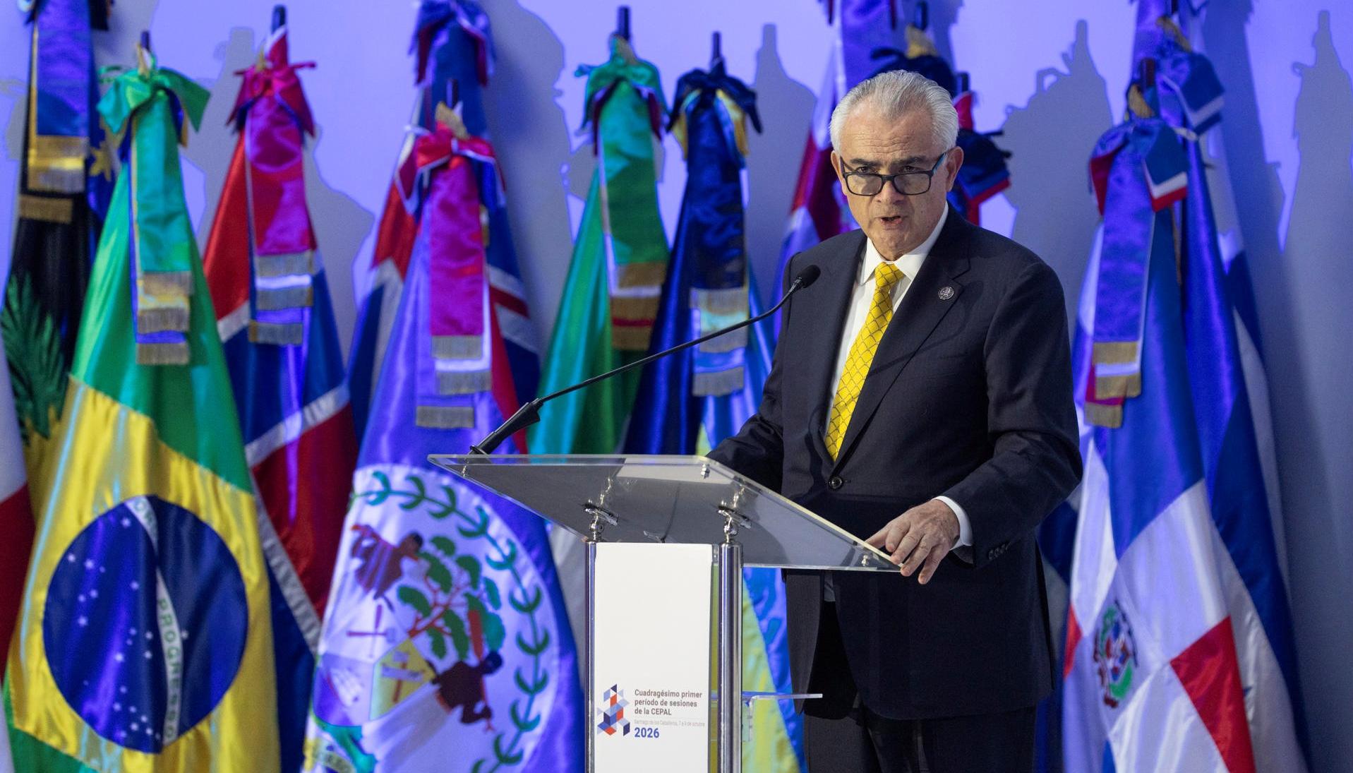 José Manuel Salazar-Xirinachs, secretario ejecutivo de la Cepal