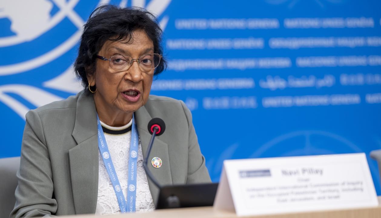 La jueza sudafricana Navanethem "Navi" Pillay.
