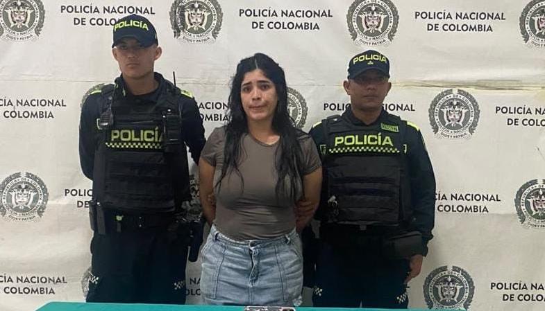 Juliana Paola Altamar Medina, alias 'Lucía'.
