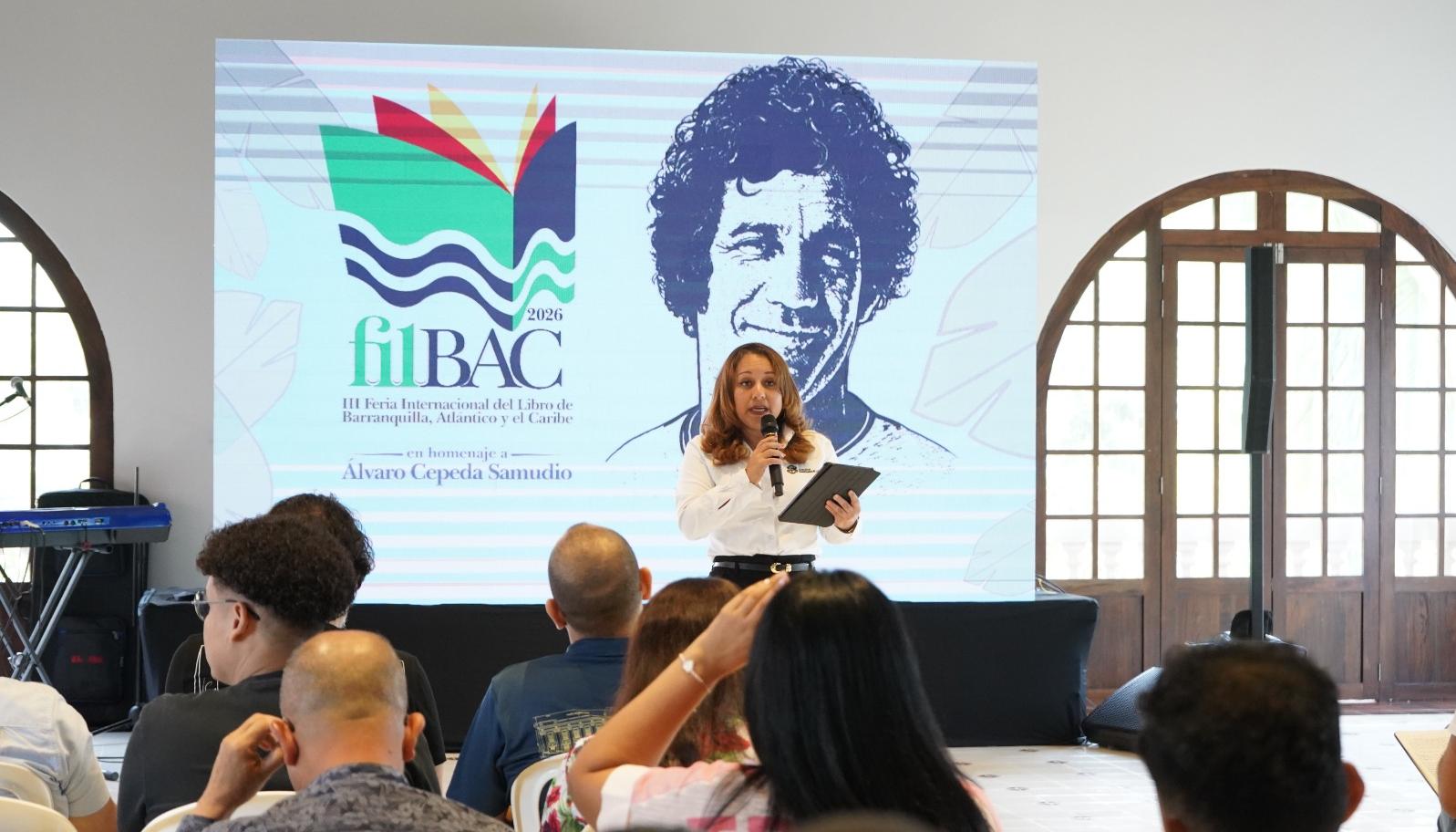 Lanzamiento de la Filbac 2026 en el Museo de Antropología de la Uniatlántico.