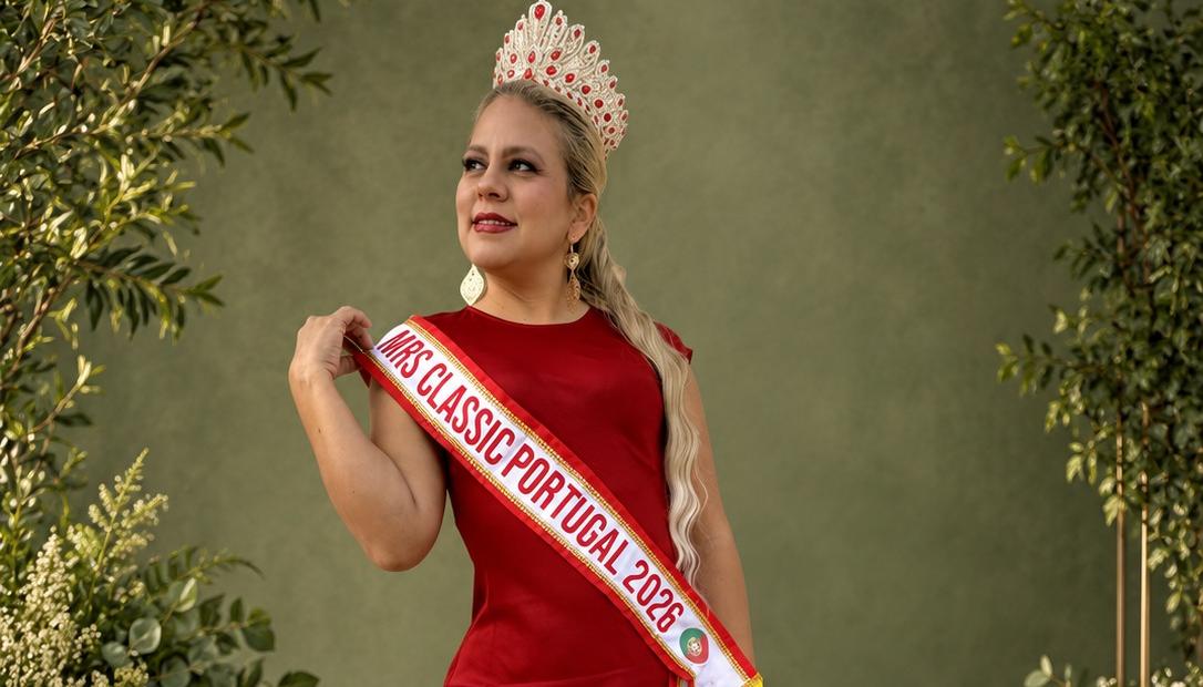 La barranquillera Miryam Morron Echeverria, elegida como Miss clásica de Portugal 2026.