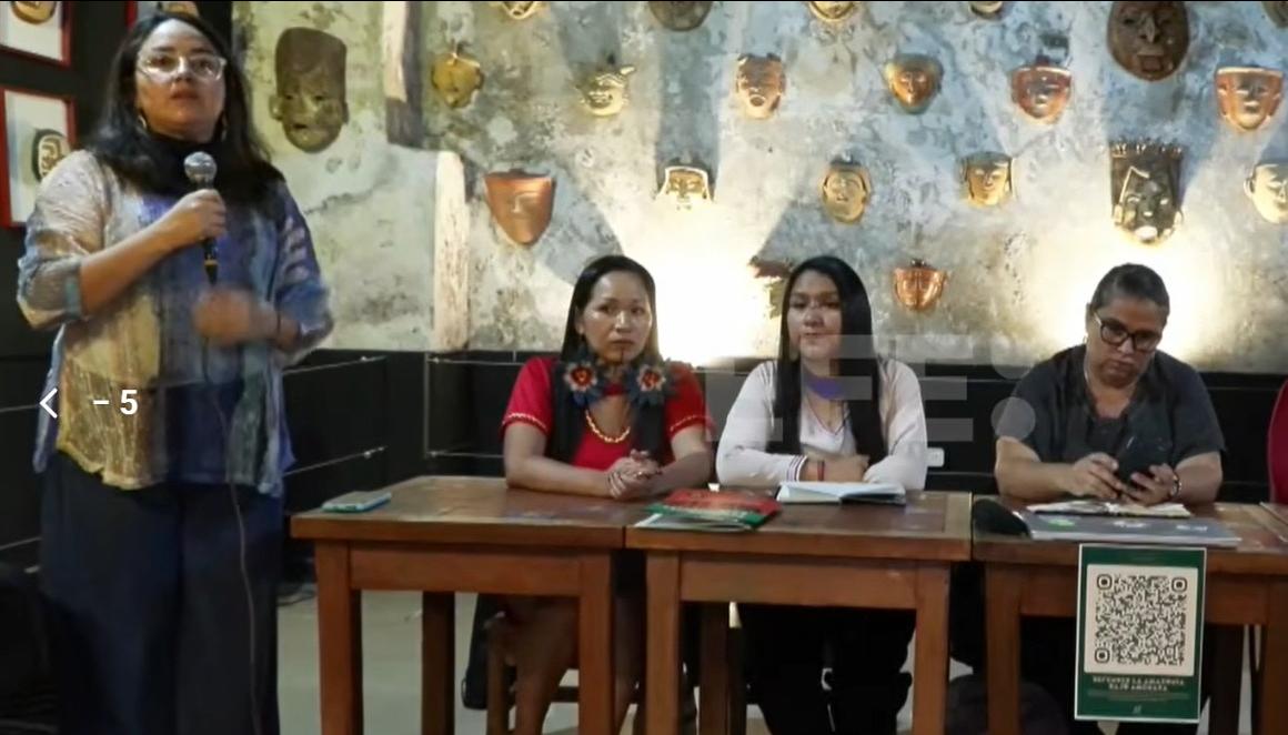 Lideresas indígenas.