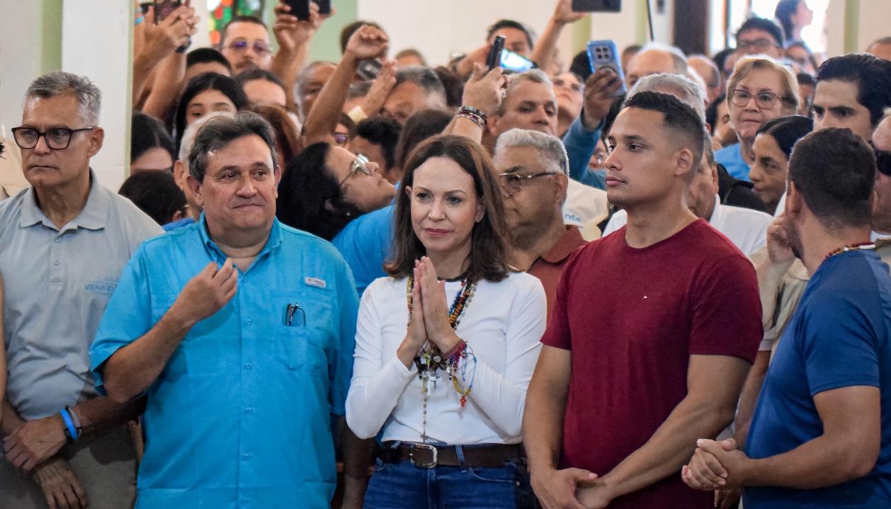 La líder opositora María Corina Machado.