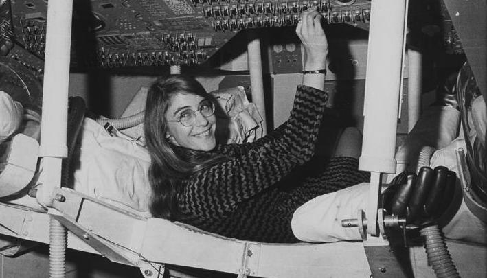 Margaret Hamilton, pionera de la informática.