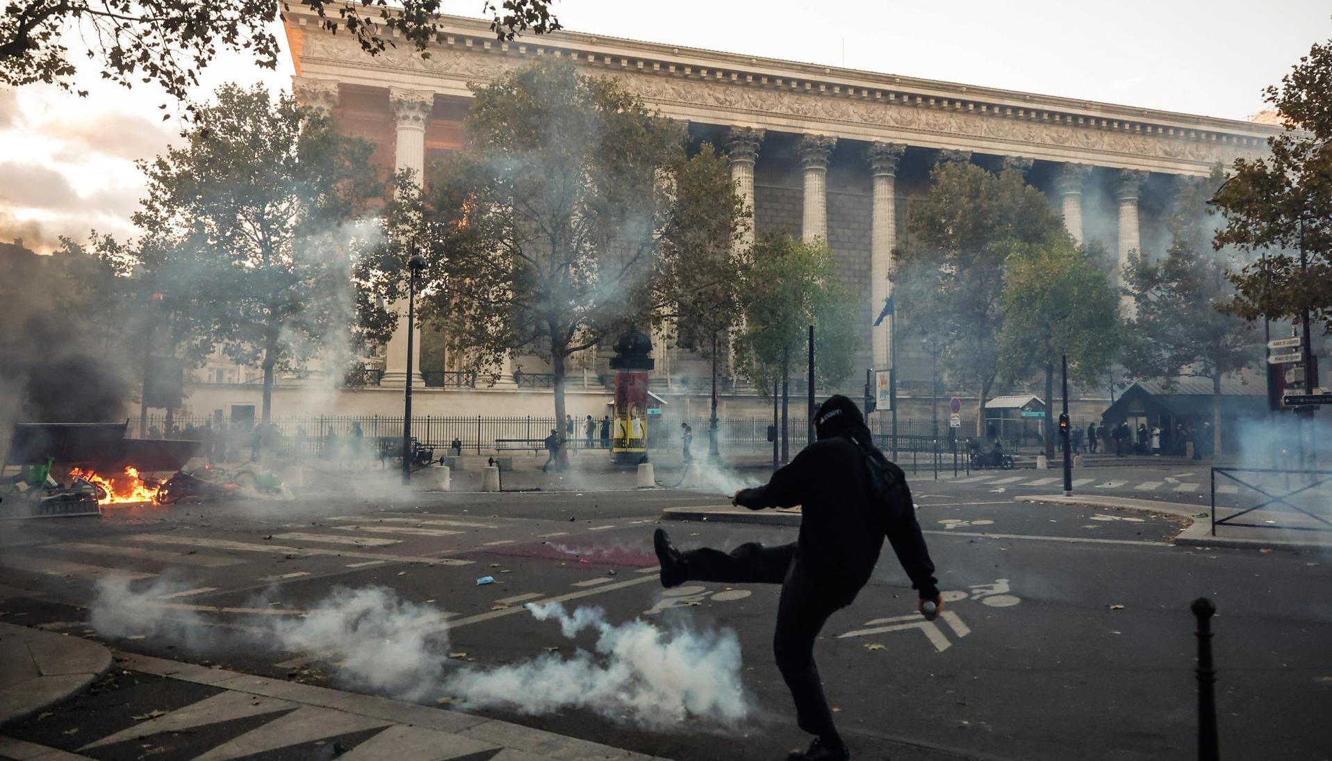 Masivas protestas este sábado en Francia