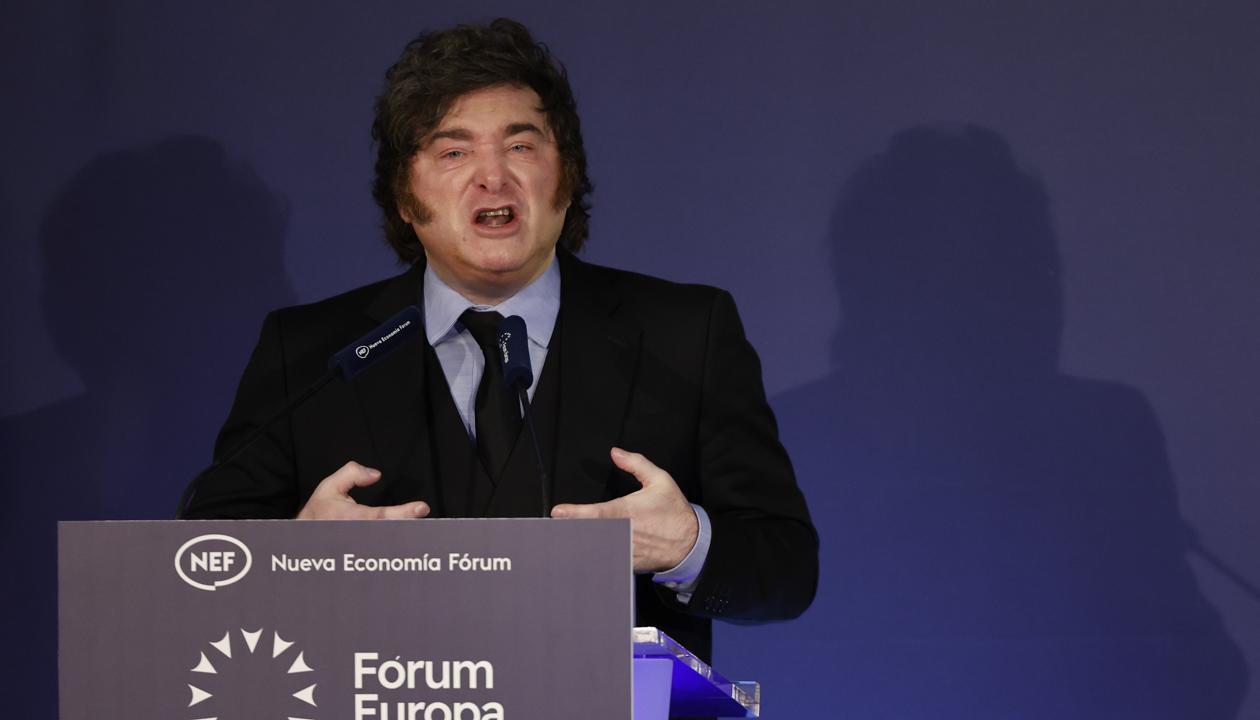 El presidente argentino Javier Milei.