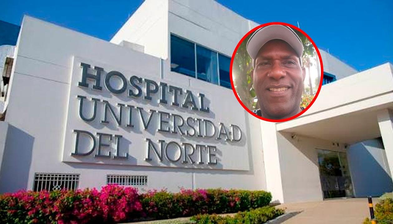 Neftaly Padilla Cuesta, víctima del hecho delincuencial, murió en el Hospital Universidad del Norte.