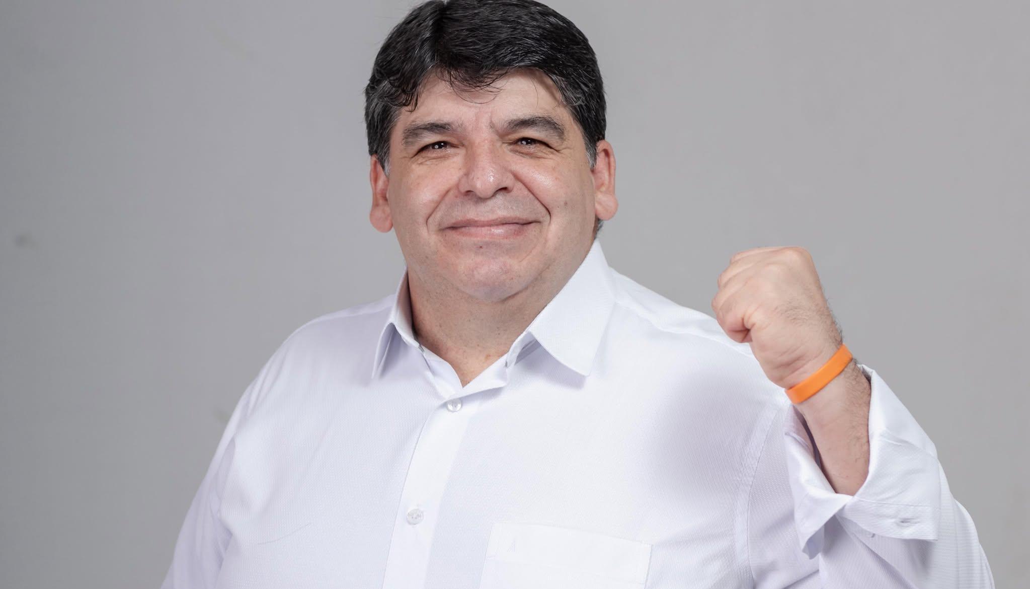 Nelson Alarcón, presidente de la CUT.