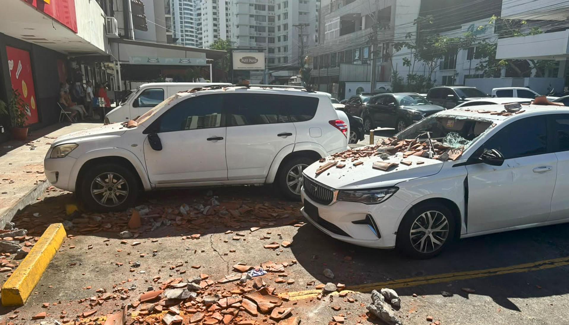 Panamá resultó afectado por un terremoto y al menos un par de réplicas.