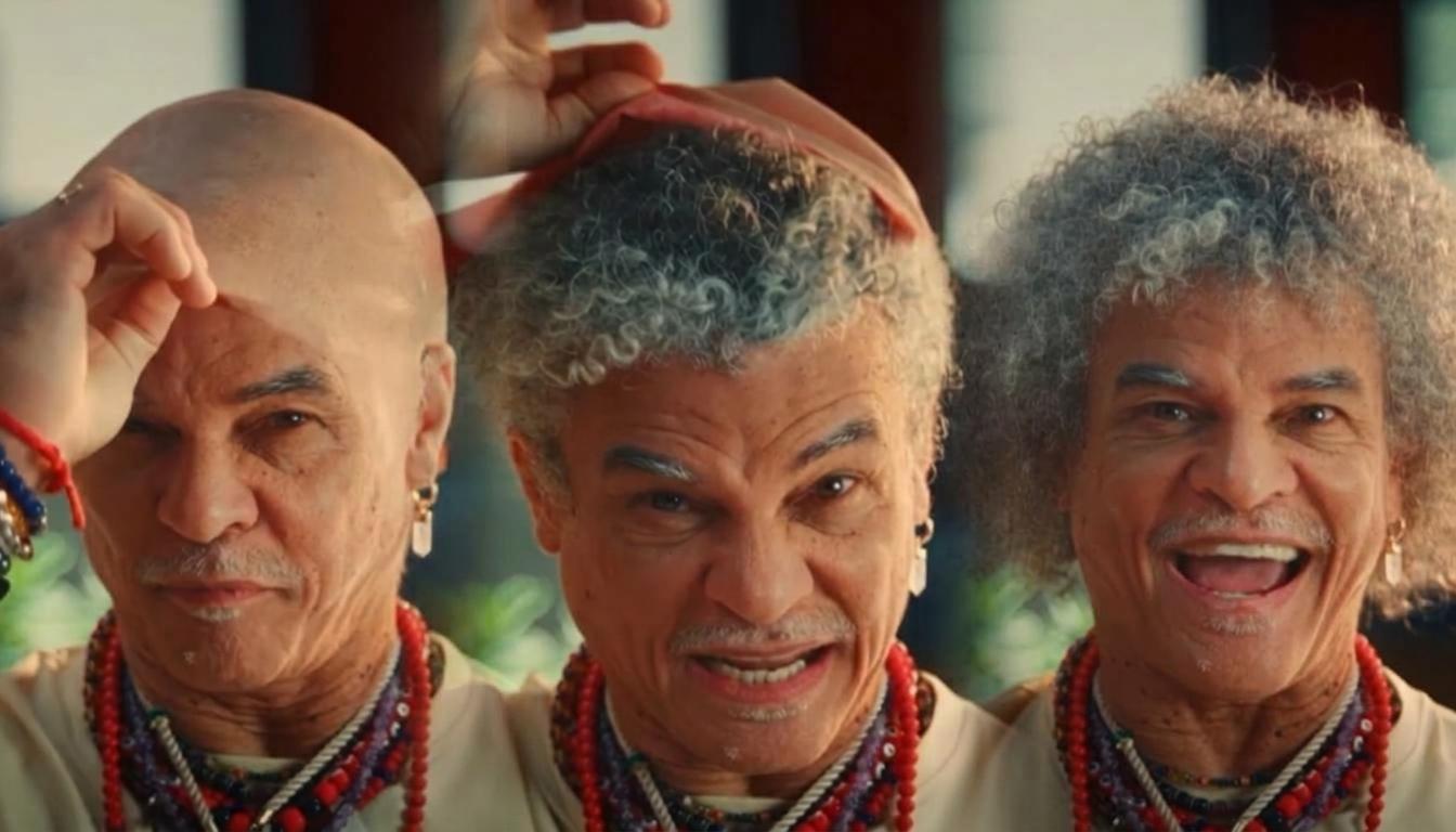 La secuencia del video publicado por 'El Pibe' Valderrama.