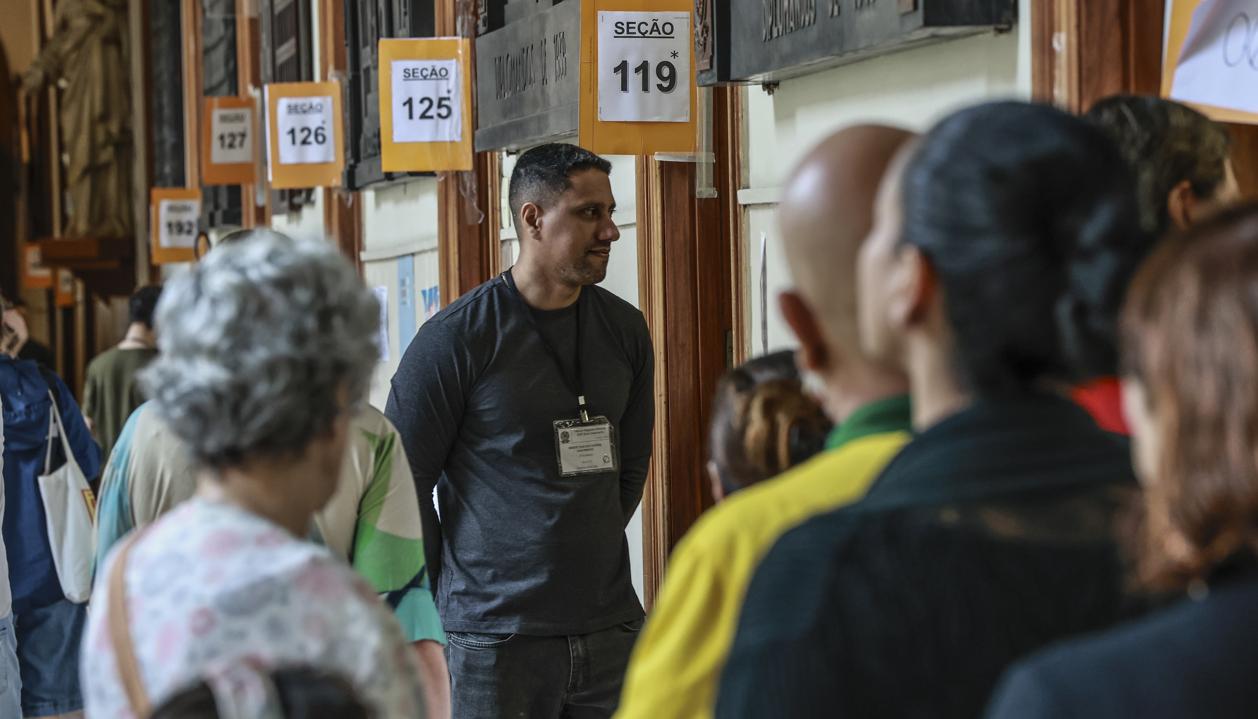 Imagen de las votaciones en Río de Janeiro.