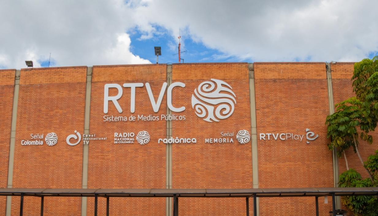 Fachada de RTVC.
