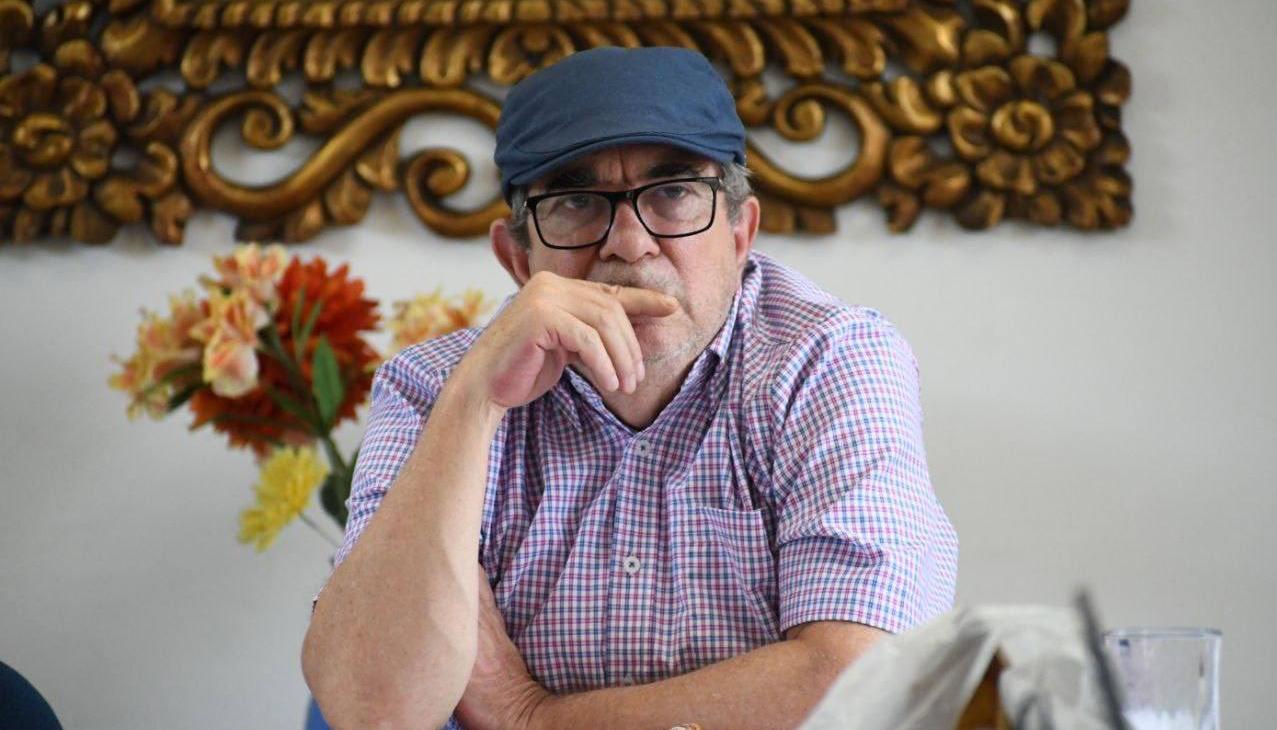 Rodrigo Londoño, dirigente del Partido Comunes. 
