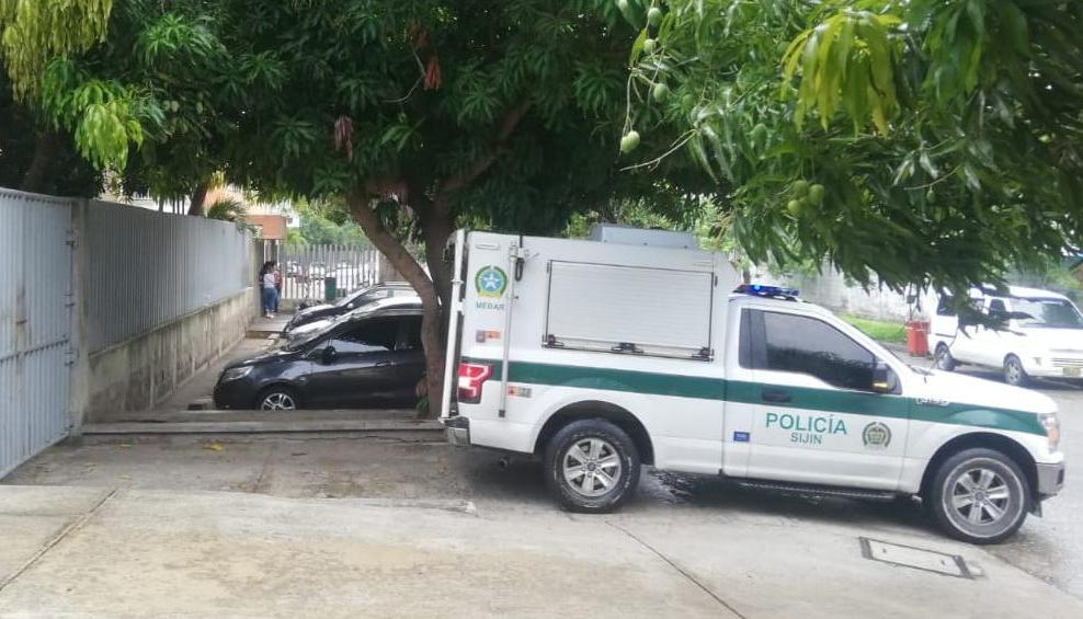 La Sijin de la Policía en Medicina Legal. 