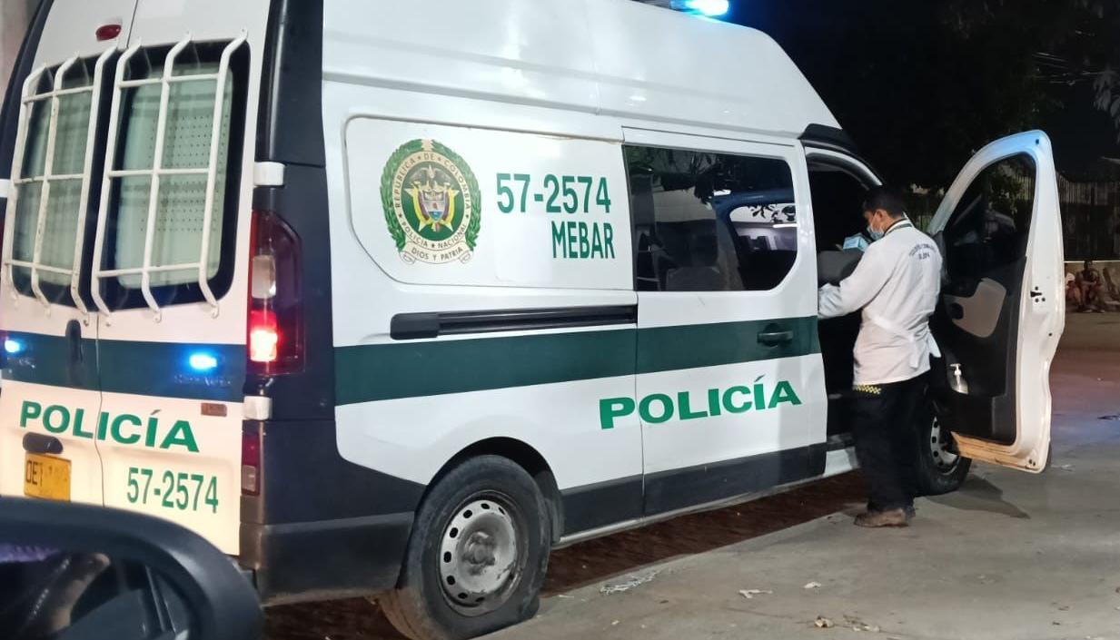 La Sijin de la Policía realizó la inspección de los cuerpos. 
