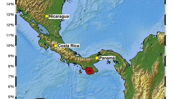 Terremoto en Panamá.