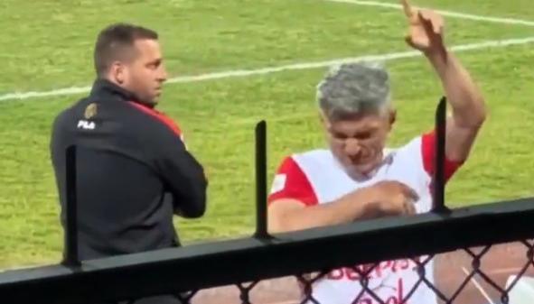 Momento de la agresión.