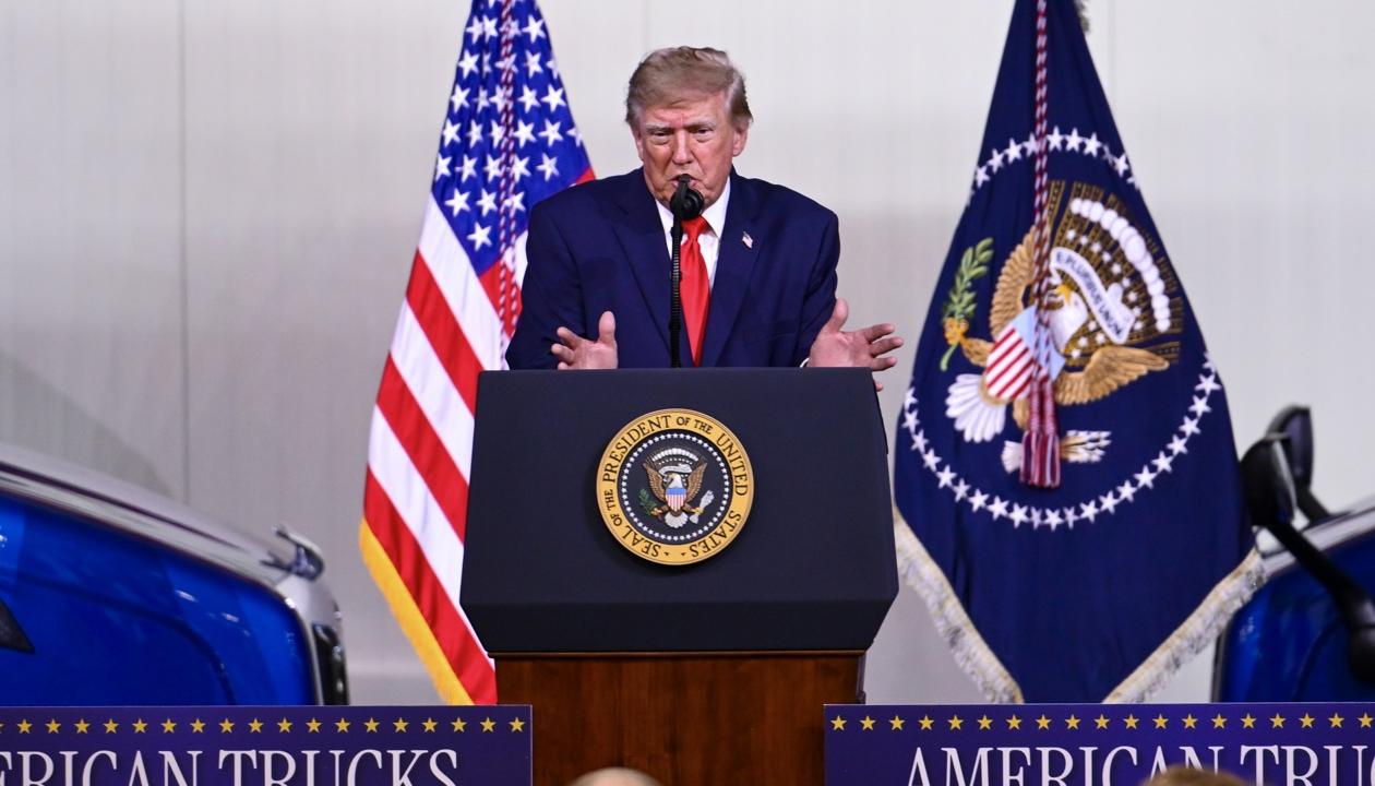 El presidente de Estados Unidos, Donald Trump.
