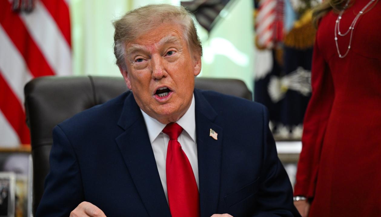 El Presidente de Estados Unidos, Donald Trump.