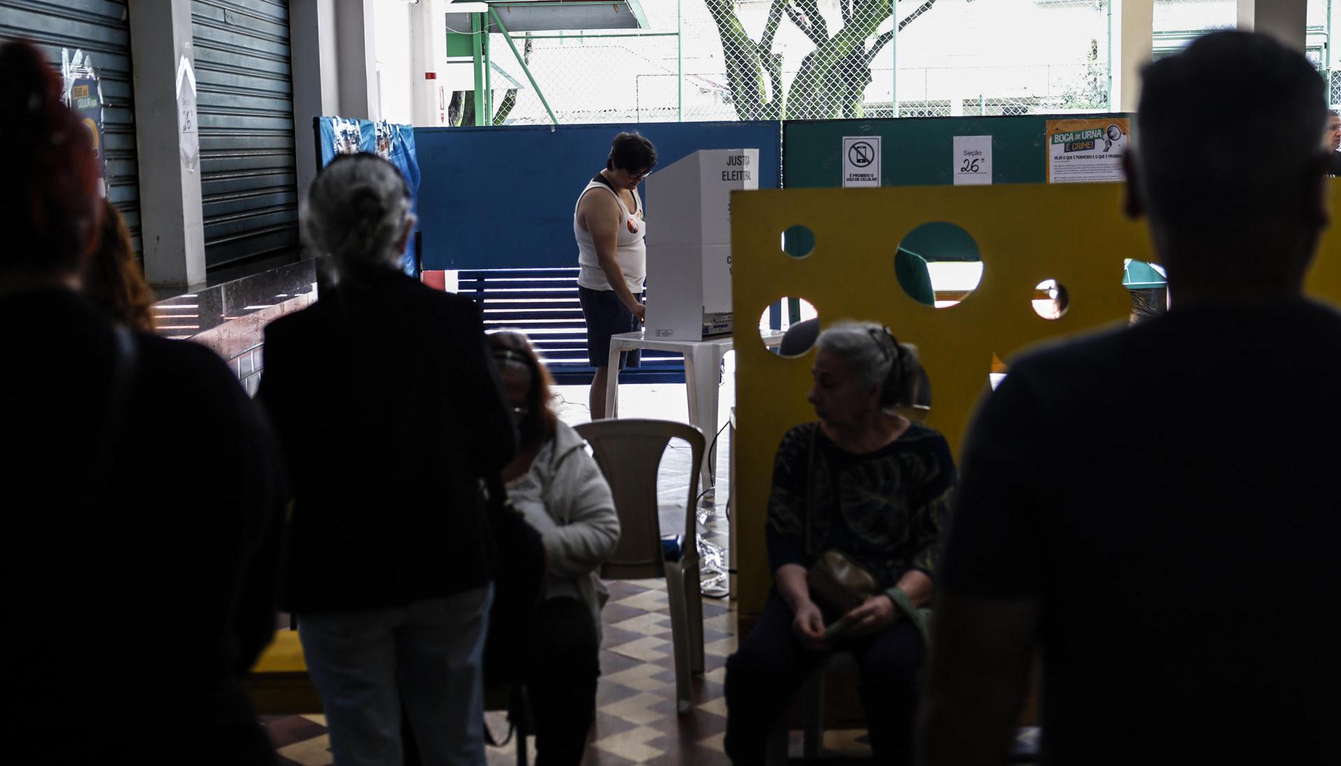 Votación en Brasil.