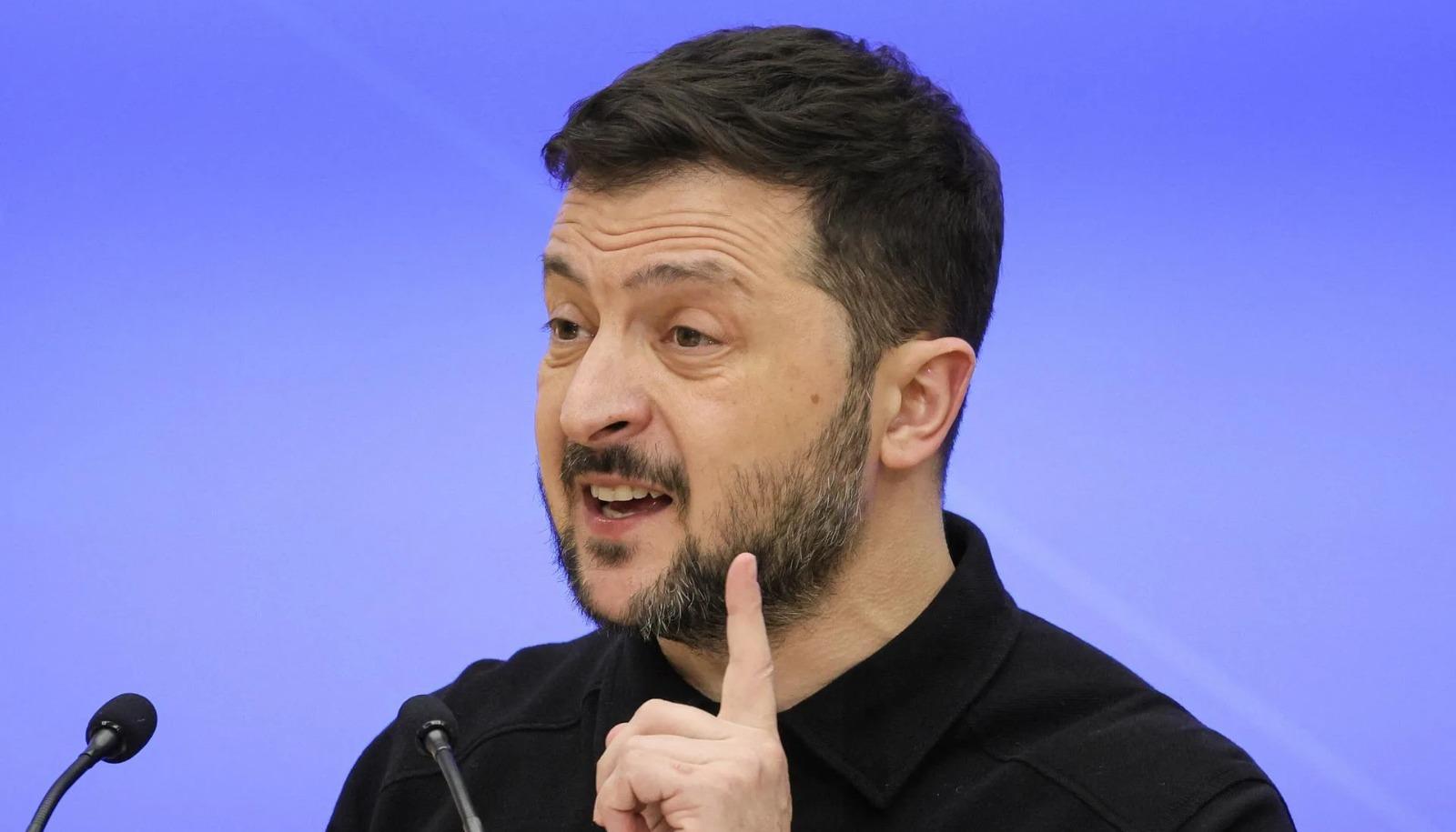 El presidente ucraniano, Volodímir Zelenski.