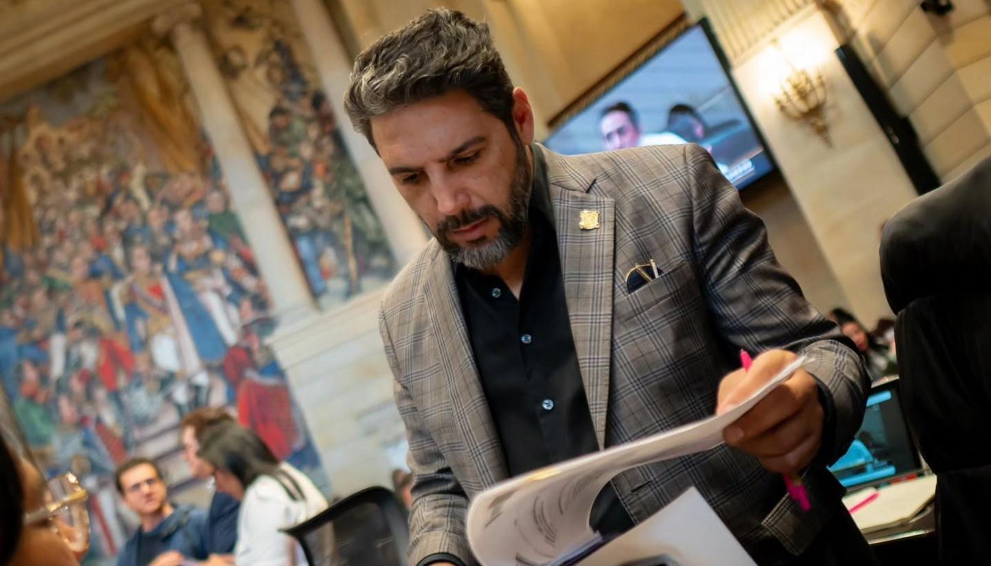 Agmeth Escaf, senador de la República.