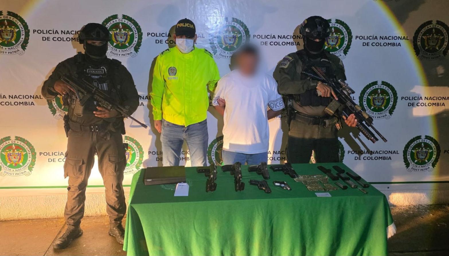 Alias 'Neil', capturado por la Policía y la DEA.