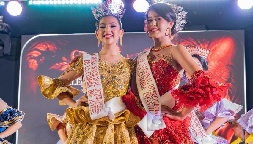 Luciana Flórez ganadora del Concurso Prejuvenil Nacional de la Cumbia