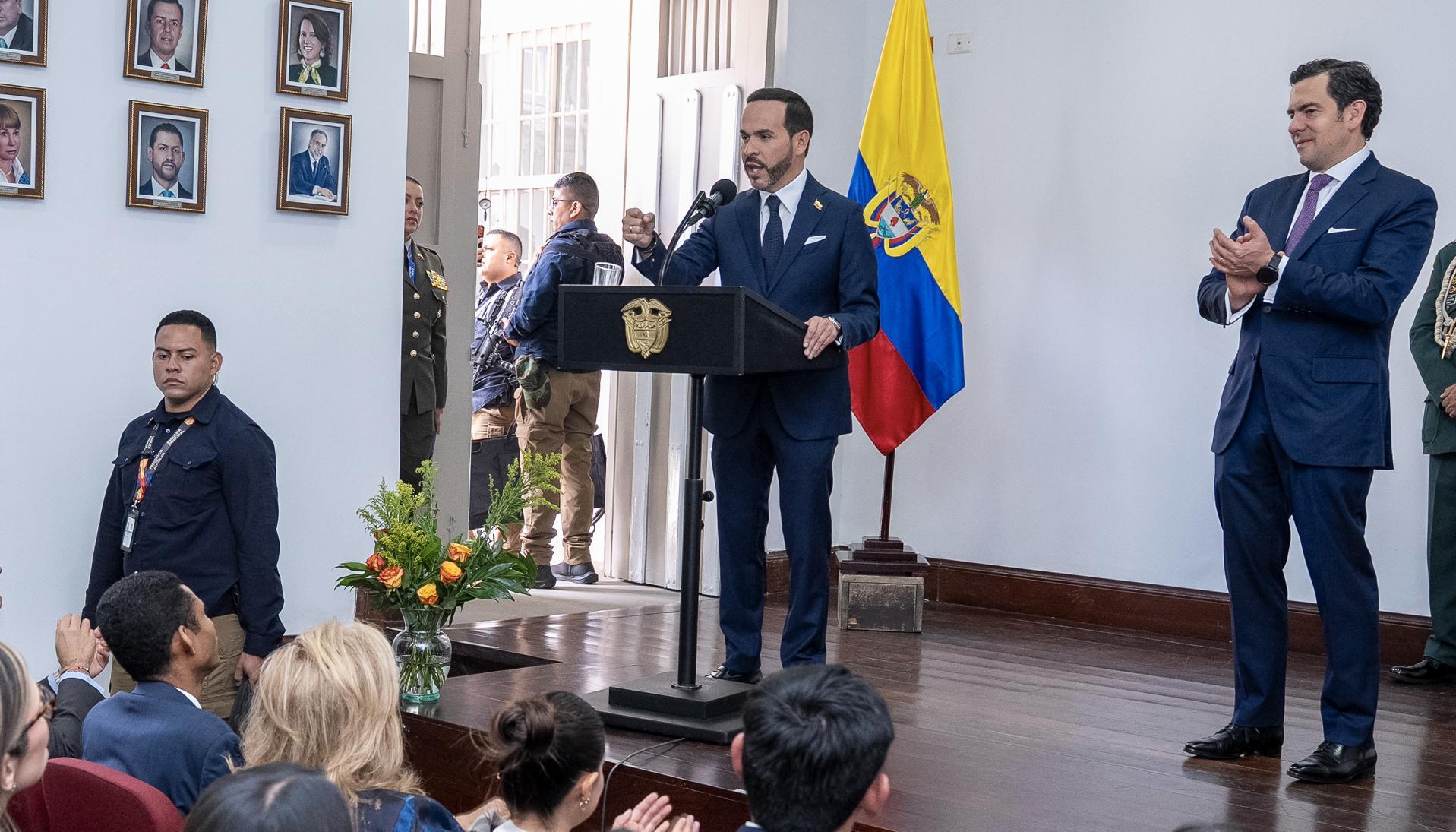 Abelardo De La Espriella, presidente de la República. 