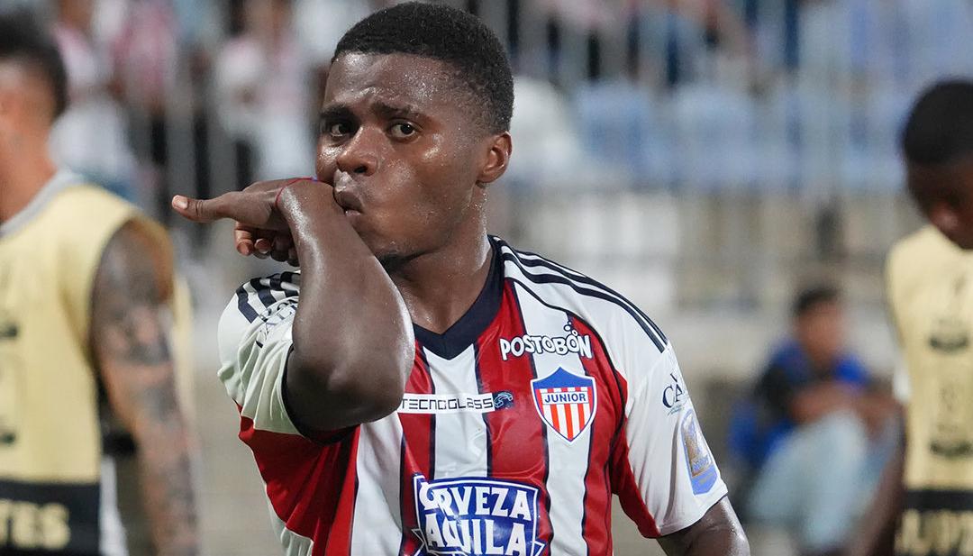 Déiber Caicedo marcó el único gol del partido.