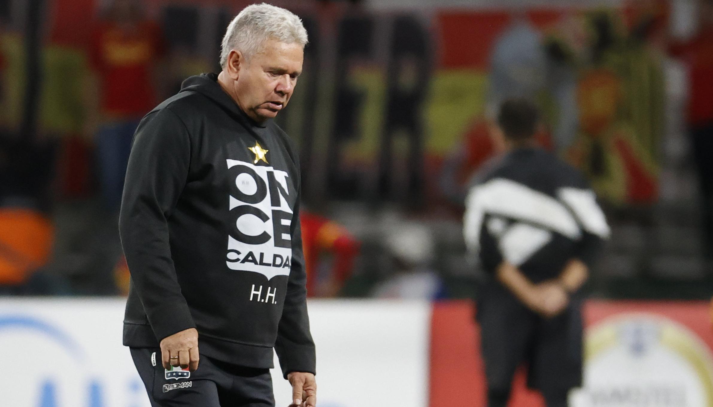 Hernán Darío Herrera salió del Once Caldas después de estar casi tres años en el cargo. 