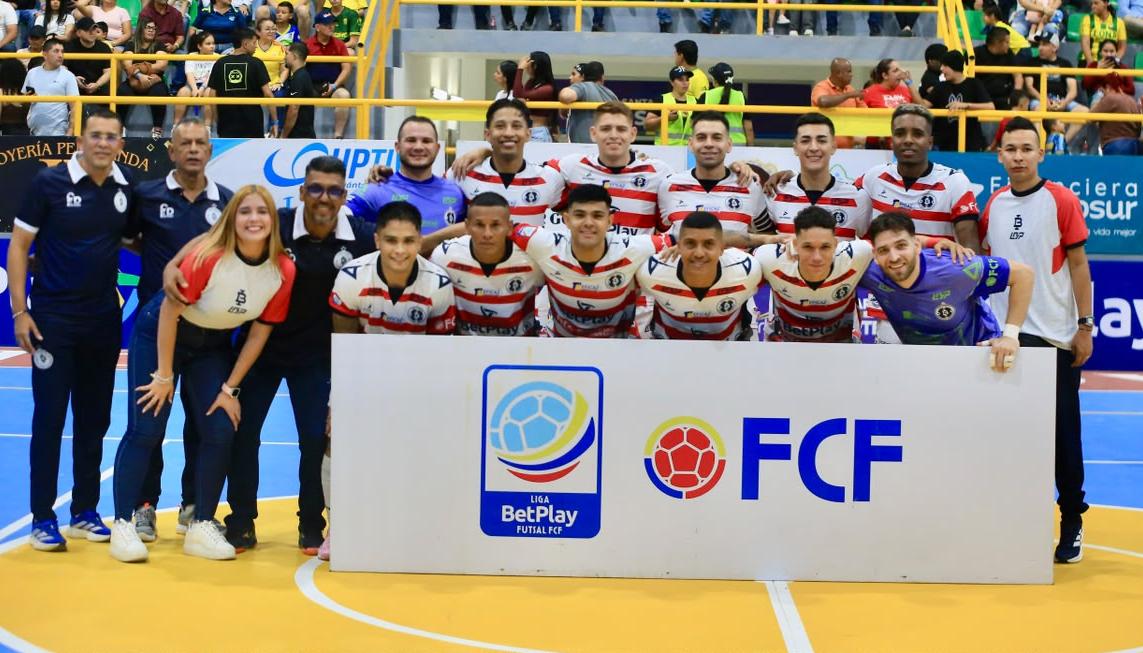 Independiente Barranquilla tras la victoria 4–2 sobre Generaciones de Bolívar 90. 