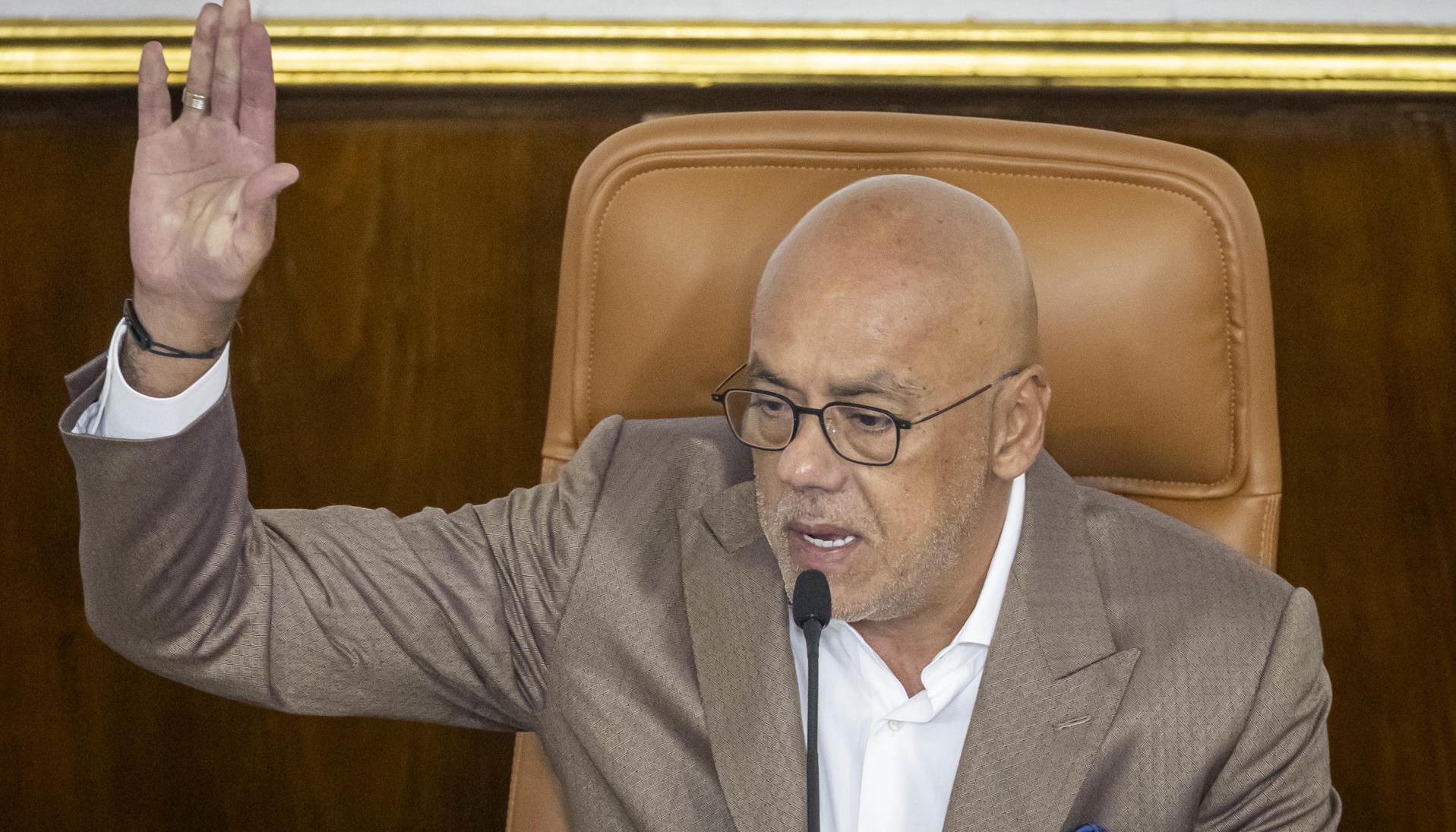 Jorge Rodríguez, presidente de la Asamblea Nacional de Venezuela.