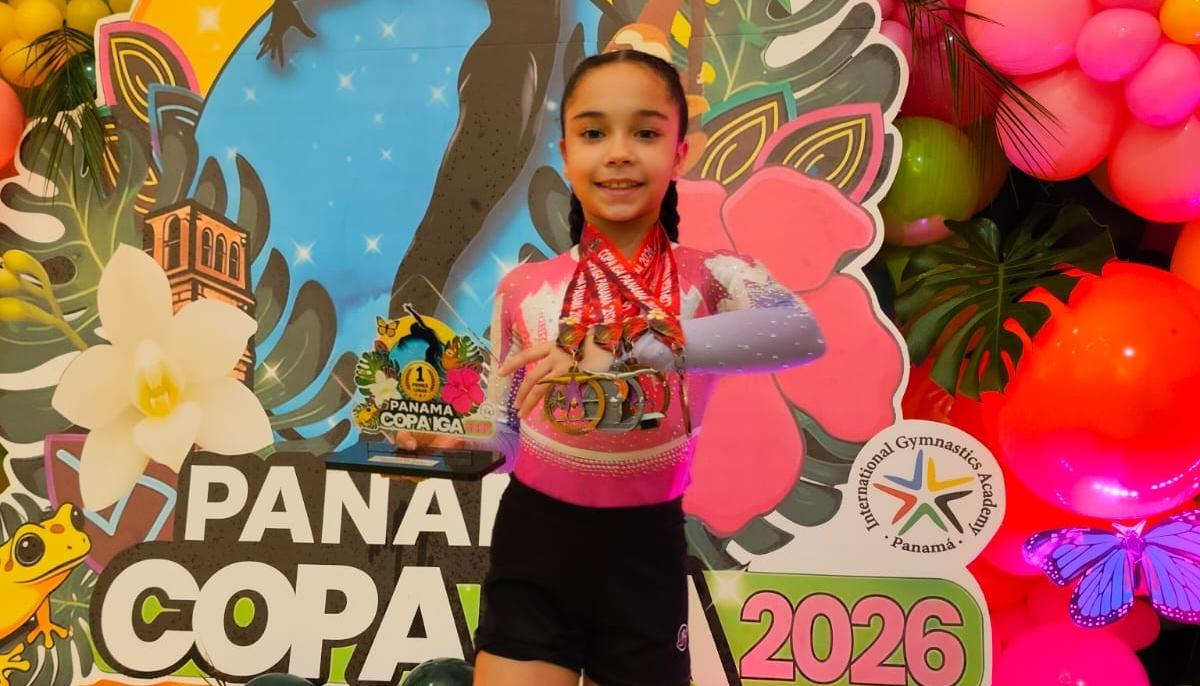 Mia Cepeda Gutiérrez, campeona en el Nivel 4. 