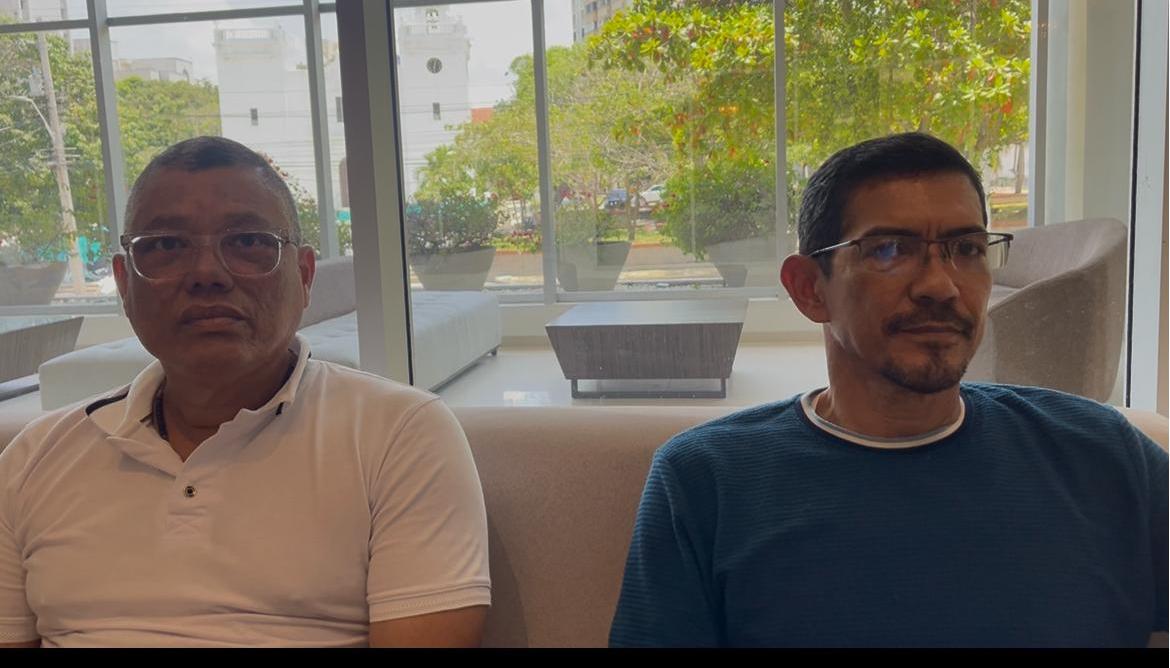 José Castillo y William Navarro, directivos de ASPEFDA.
