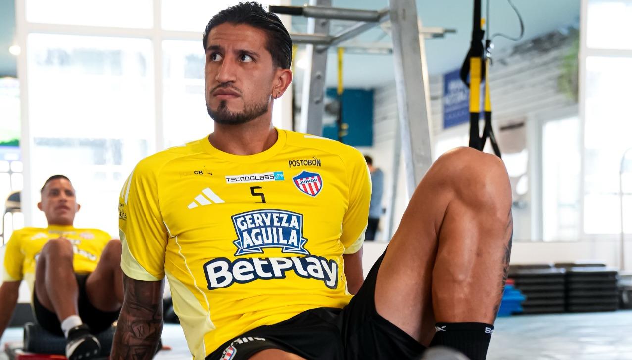 Daniel Rivera, defensa central del Junior.